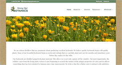 Desktop Screenshot of morningmystbotanics.com